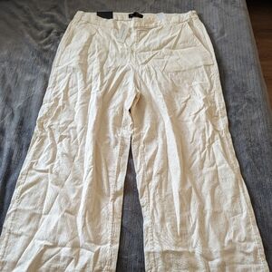 Banana Republic Wide Leg Crop Pants - 14